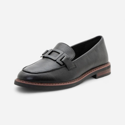 Katsura Black Calf Leather