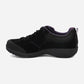 Paisley Waterproof Black Suede
