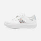 Adelia 02 White/Silver-Multi