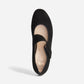 Calico 2 Black Kid Suede